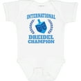 thumbnail image 3 of Inktastic Dreidel Champion Hanukkah with Blue Laurels Boys or Girls Baby Bodysuit, 3 of 5