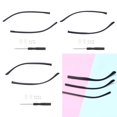thumbnail image 3 of Single Tooth Anti-Slip Repair Tool Eyeglasses Spectacle Frame Glasses Arm Eyewear Accessories Replacement Leg black-7mm, 3 of 6