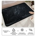 thumbnail image 6 of Super Absorbent Bath Mat - Bathroom Water-Absorbing Door Mat, Dry Entry Mat For Shower Room, Solid Color Non-Slip Rug For Toilet Entrance, 6 of 6