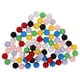 thumbnail image 2 of FELTECHELECTR 80 piezas de canicas de repuesto para juego de mesa, de plástico, de 12 mm, con cuentas de arcoíris, para clasificar colores., 2 of 5