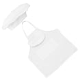 thumbnail image 6 of Luxshiny Square Sleeveless Chef Apron and Hat Set for Professional Cooking 4Pcs 28.7x23.6x0.04In, 6 of 8