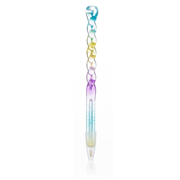 Injueey Bolígrafo con gemas de cristal, mano de obra exquisita, creativo, seguro de usar, novedad, herramienta de perforación de bordado, suministros Flores de cáñamo 20piezas Injueey CBP253118