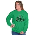 thumbnail image 3 of North Dakota Oil Field Princess Cute Women Crewneck Sweatshirt Brisco Brands S, 3 of 6