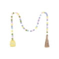 thumbnail image 1 of Bead Garland Pascua Colgante de Pared con Borlas Hecho Spring Beads Boho para Farmhouse Tiered Tray Country Easter Holiday Decoracion amarillo SM SunniMix Guirnalda de cuentas, 1 of 6