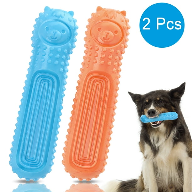 Dog Bones for Aggressive Chewers Dog Toothbrush Chew Toy Puppy Teething