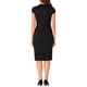 thumbnail image 3 of INSPIRE CHIC Vestidos Vintage para Mujer con Manga Corta y Falda Ajustada Negra XL, 3 of 4