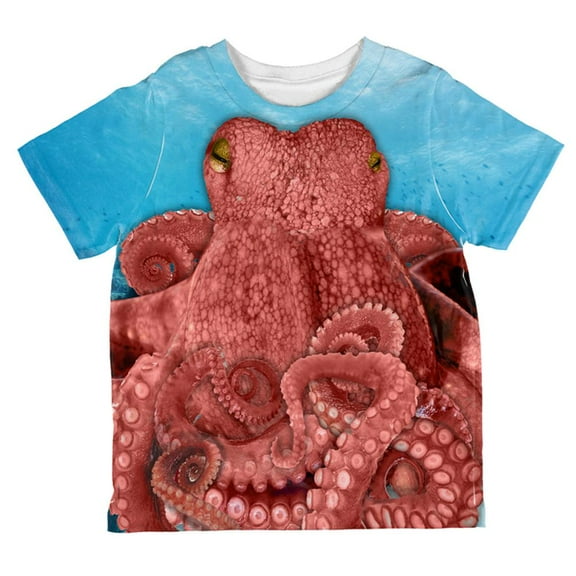 Halloween Octopus Costume All Over Toddler T Shirt Multi 6T