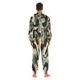 thumbnail image 7 of 1 Piece Adult Onesie Pajamas Cozy & Loose-Fit Sleepsuit Loungewear with Pockets Earthy Tones Camouflage Pattern Small, 7 of 7
