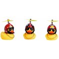 thumbnail image 1 of Adorno De Pato Para Manillar De Motocicleta, Adorno De Bicicleta Para Casco De Pato Amarillo Pequeño Yuarrent OD015194-11, 1 of 1