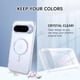 thumbnail image 4 of Funda de teléfono BENTOBEN con purpurina magnética transparente para Google Pixel 10, 4 of 8