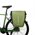 thumbnail image 1 of Graflsoa Waterproof Rear Rack Bag for Mountain Bikes, Durable 500D PVC Mesh, 18L Capacity, Ideal for Long-Distance Cycling, Available in Multiple Colors Including Green, 1 of 6
