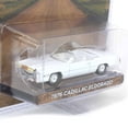 thumbnail image 3 of 1976 Cadillac Eldorado Convertible White with White Interior and Bull Horns Hood Ornament 1/64 Diecast Model Car by Greenlight, 3 of 5