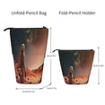 thumbnail image 2 of Picia Astronaut On Mars A Print Telescopic Pencil Case, Telescopic Pen Holder Telescopic Pencil Pouch Bag Stationery Pencil Case Box Storage Organizer Makeup Bag, 2 of 6