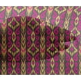 thumbnail image 4 of oneOone Viscose Chiffon Fabric Stripe & Swirl Ikat Print Fabric By The Yard 42 Inch Wide, 4 of 4