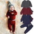 thumbnail image 2 of Pyjama pour Bébé Garçon Fille 0-2 Ans Ensemble de Vêtements de Nuit, 2 of 5