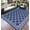 Dark Blue and White, variant on Senfot 9x12 Waterproof Reversible Plastic Straw Outdoor Rug for Patios Camping RV Deck Backyard Balcony Beach Dark Blue and White