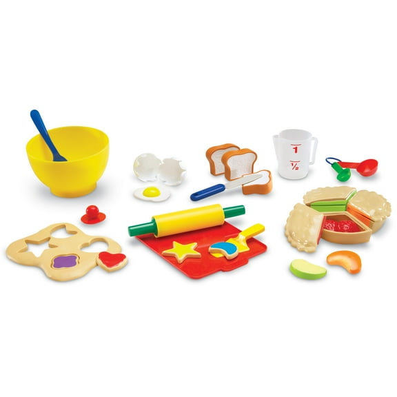 Learning Resources Pretend & Play Bakery Set, Imaginative Play, 31 Pieces, Ages 3 
