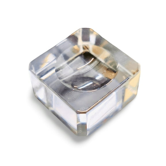 Glass Sphere Stand – Clear Tripod Base for Crystal Balls