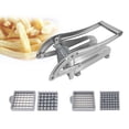 thumbnail image 2 of CAROOTU Coupe-Frites en Acier Inoxydable Carottes Concombres Outil, 2 of 5