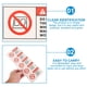 thumbnail image 3 of 5 unids PRECAUCIÓN PELIGRO ETIQUETA MÁQUINA Máquina de trabajo Seguridad Advertencia Signo Etiqueta advertencia Calcomanía, 3 of 6