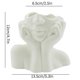 thumbnail image 4 of Ceramic Face Vase Artistic Head Vase For Decor, Women Face Planter Human Body Flower Vase Centerpiece For Home Office, 4 of 5