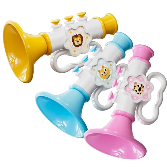 Toys, Trumpet, Musical Baby Toys, Ages 12 Months ,Yellow