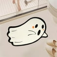 thumbnail image 6 of Halloween Decorations Door Mat,Ghosts Doormats,Halloween Bath Mat, Halloween Bathroom Decorative Carpet for Bathroom Antis Slip, Shower Carpet, Suitable for Bathroom, Bedroom, Living Room Home, 6 of 6