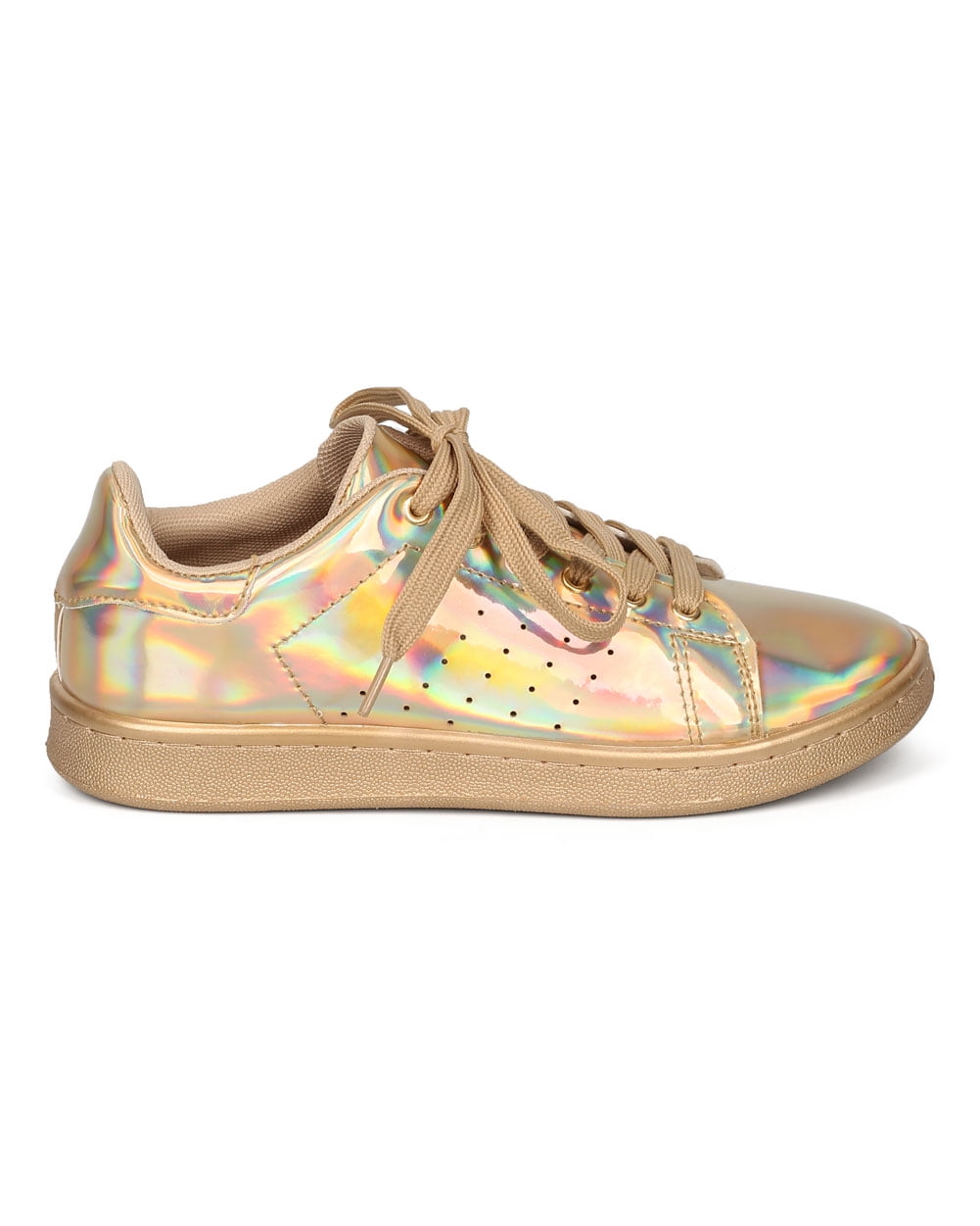Women Hologram Low Top Sneaker Casual Athletic School