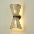 thumbnail image 5 of Golden Lighting Avon 2-light Wall Sconce in Matte Black, 5 of 5