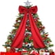 thumbnail image 4 of Colgante de Lazo Rojo Grande para Árbol de Navidad 2025, 4 of 5