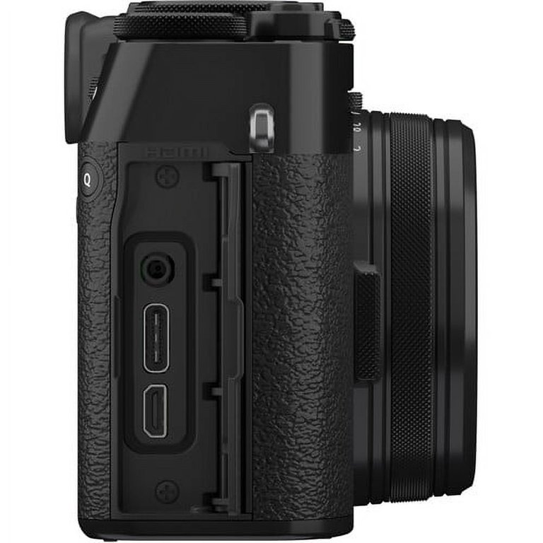 FUJIFILM X100VI +純正、サードパーティ製の備品 FUJIFILM X100VI Digital Camera (Black) (16821913) + 64GB Card +