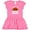 Raspberry with Polka Dots, variant on Inktastic Buffalo Wings Game Day Snack Girls Toddler Dress