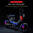 thumbnail image 2 of Mini Led Solar Power Warning Car Light Night Security Simulated Alarm Wireless Anti-theft Caution Lamp Flashing Dummy Alarm Lamp, 2 of 5