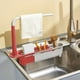 thumbnail image 5 of Escurreplatos extensible multifuncional para fregadero | Escurreplatos retráctil y organizador de utensilios | Cesta para fregadero que ahorra espacio en la cocina, 5 of 7