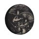 thumbnail image 1 of Balery Monochrome Mushroom Artwork Cubiertas para Neumáticos - Protector Resistente para Neumáticos de Camioneta, SUV, Remolque, Camper y RV-15 inch, 1 of 6