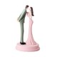 thumbnail image 3 of Figura de pareja de amantes Colección de estatuas Arte romántico Artesanía Figura Escultura para Rosa, 3 of 9