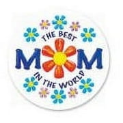Best Mom in the World -1/4 (Quarter Sheet) Edible Photo Image Cake Decoration