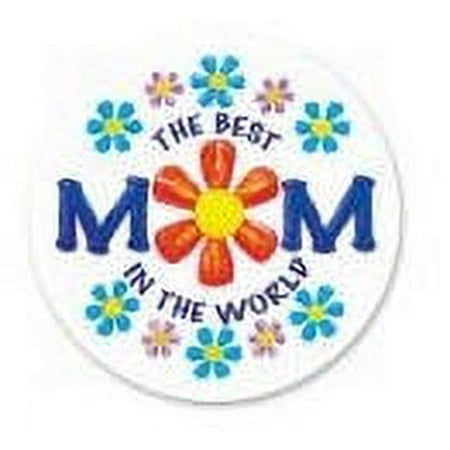Best Mom in the World -1/4 (Quarter Sheet) Edible Photo Image Cake Decoration