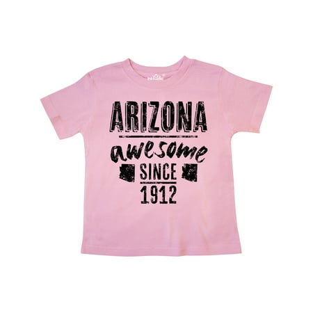 

Inktastic Arizona Awesome Since 1912 Gift Toddler Boy or Toddler Girl T-Shirt