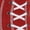Red, variant on 6 Pairs Unisex Socks That Look Like Shoes | Sock Snob | Novelty Funny Lace Up Converse Socks