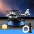thumbnail image 4 of Solar Powered Car Air Helicopter Aromatherapy Diffuser with Rotating Propeller for Automotive Interior Decoration and, 4 of 4