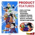thumbnail image 2 of Dragon Ball Z Serviette en Coton Héros Garçons/filles, 2 of 5