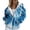 Sky Blue, variant on kaondbfi Hoodied Sweatshirts for Graceful Women Activewear Hooded Zip for Jacket Coat Printed Fall Sweatshirt Outwear with Pockets Womens Summer Fall Fashion Tops