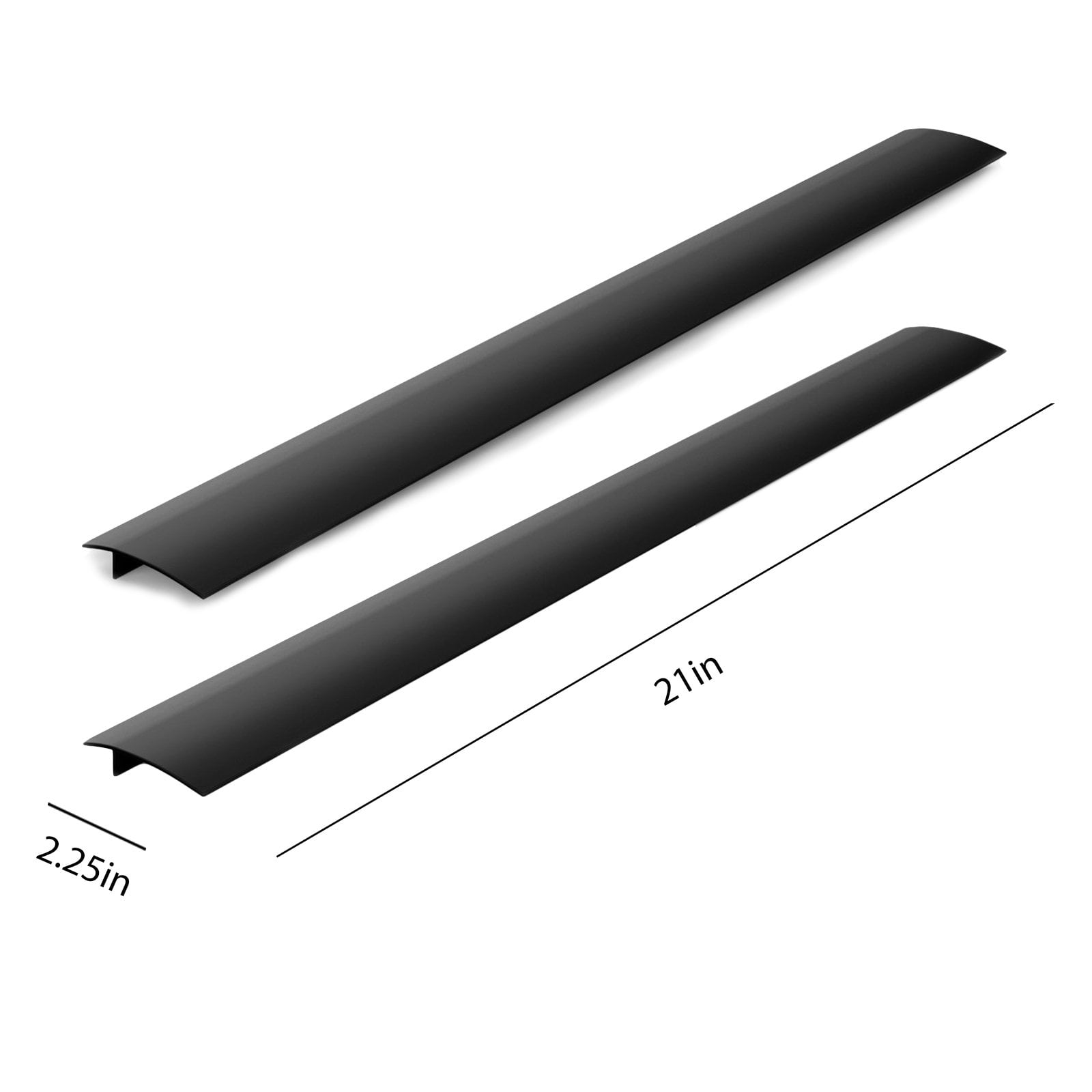 6 PCS 21 inches Silicone Stove Counter Gap Cover Seals Out Spills Between Counters, Appliances, Dryers, Stoves, Washing Machines