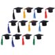thumbnail image 5 of 12 mini birretes de graduación para decoración de botellas de vino., 5 of 7