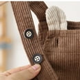 thumbnail image 6 of SUYIDA Baby Boy Girl Corduroy Overalls Suspender Pants Plain Romper Loose Jumpsuit One Piece Outfit, 6 of 6