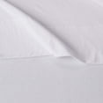 thumbnail image 3 of Juego de sábanas, 4 piezas, tela de punto algodón, suaves, incluye encimera, bajera, funda de almohada, King, blanco, liso, 3 of 4