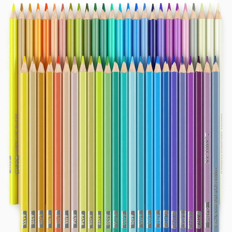  Arteza Colored Pencils, 48 Colors and Arteza 8.3x11.7 Inch  Sketch Book, Pack of 2, 100 Pages per Pad, Art Supplies for Adults & Teens  : Arts, Crafts & Sewing