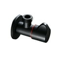 thumbnail image 1 of Brass Flow Control Water Pressure Reducing Controller Hand Held Sprayer Shower Head Shut Off Stop Switch Control (Black and Red), 1 of 5