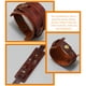 thumbnail image 5 of Pulsera de cuero, pulsera africana, pulsera vintage, joyería personalizada para hombres y mujeres., 5 of 8